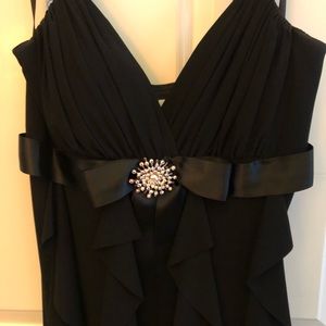 Black prom dress-Betsey and Adam